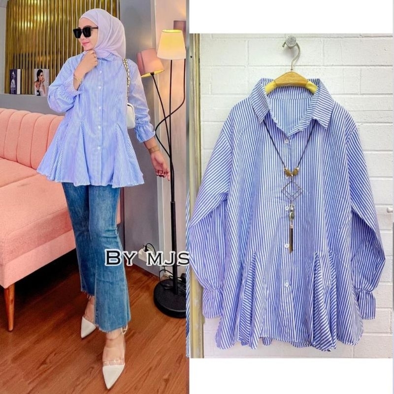 KEMEJA WANITA SALUR ZARA KEMEJA UMBERELLA KEMEJA IMPORT