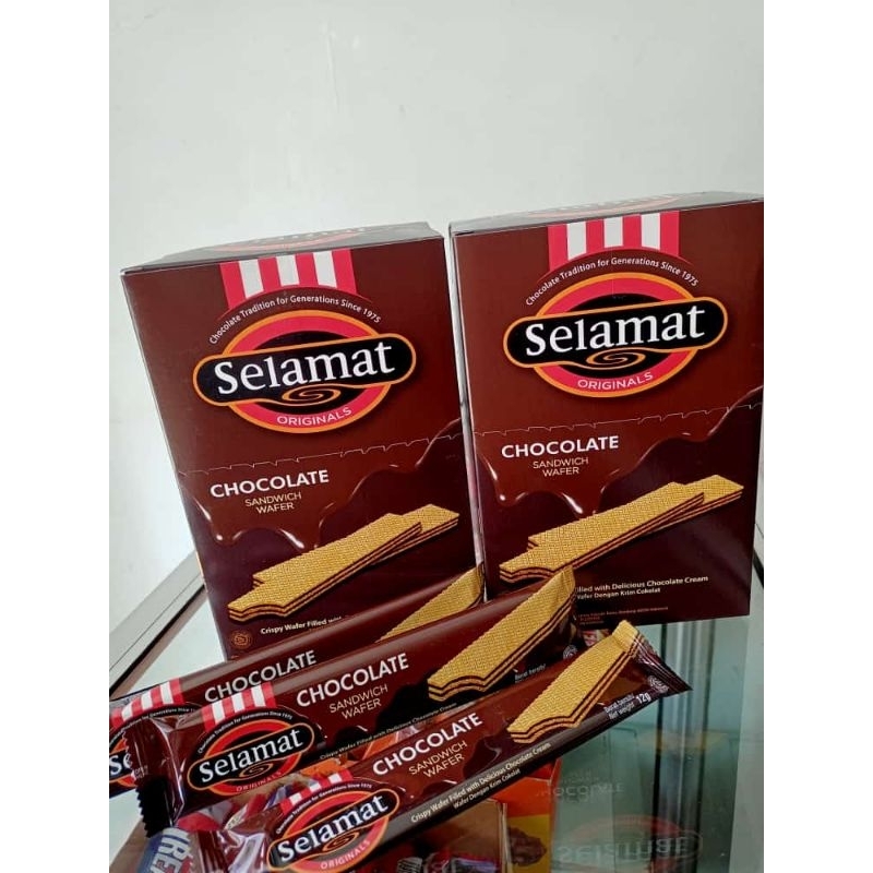 

Wafer Selamat 9gr Coklat