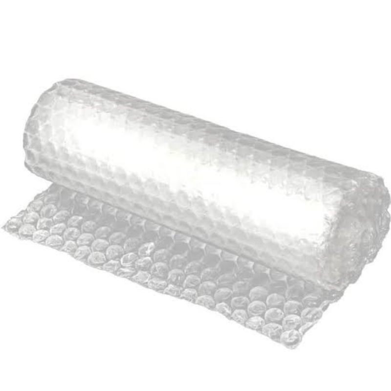 

tambahan bubblewrap untuk pengaman