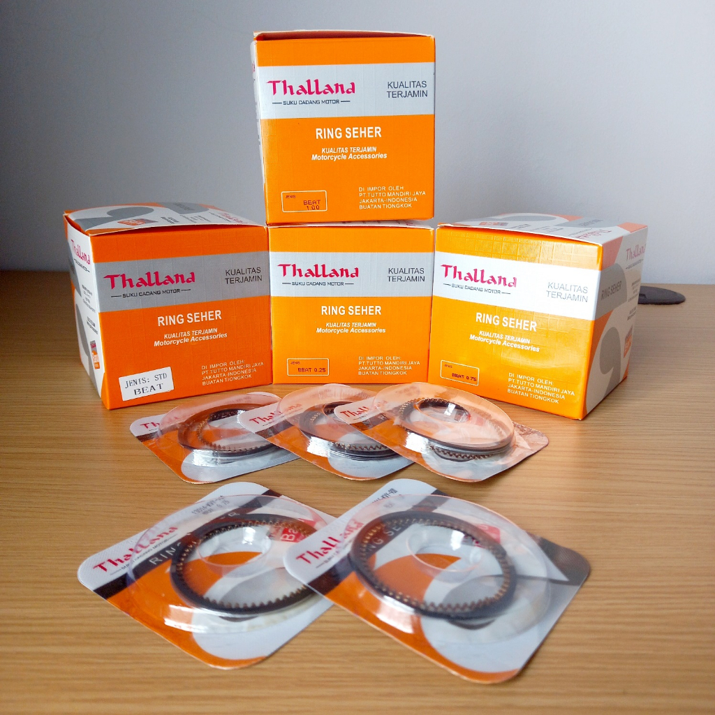 RING SEHER BEAT KARBU OS STD 25 50 75 100 PISTON RING BEAT KARBU thalland