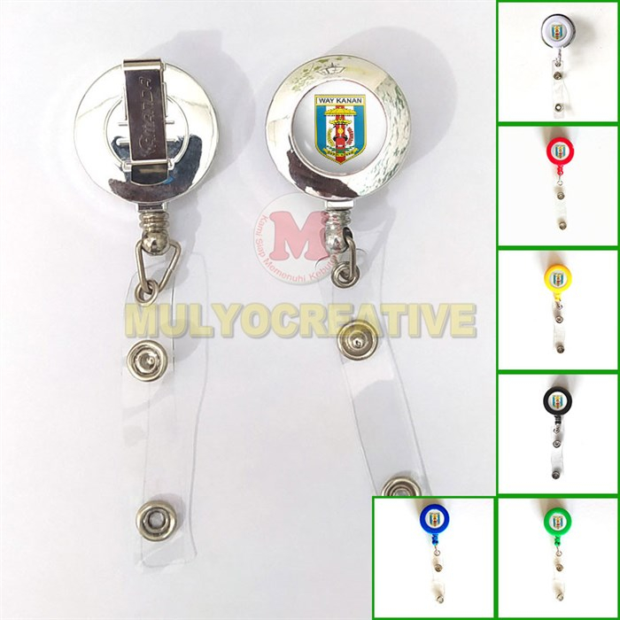 

ID Card Yoyo Way Kanan Gantungan ID Card Holder Logo Kabupaten Way Kanan