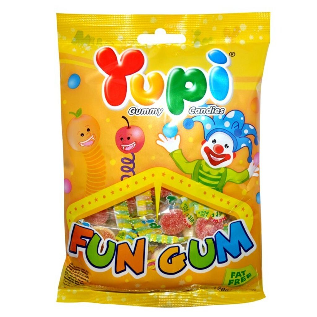 

YUPI Gummy Fun Gum 120 g