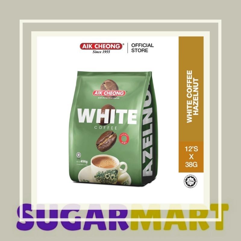 

Aik Cheong White Coffee Hazelnut Original 12pc x 40gr