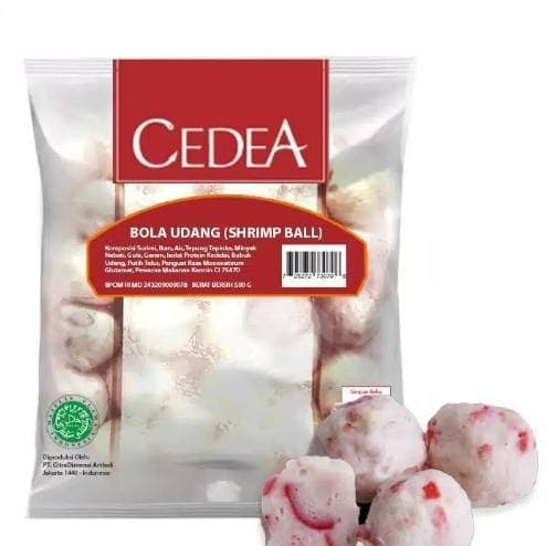 

Cedea Bola Udang / Shrimp Ball 200gr