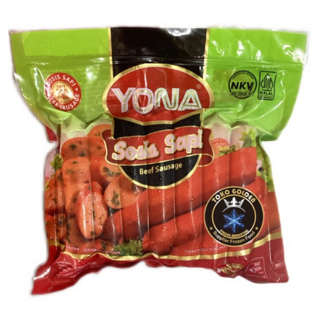 

Yona sosis sapi merah 450gr / premium sausage