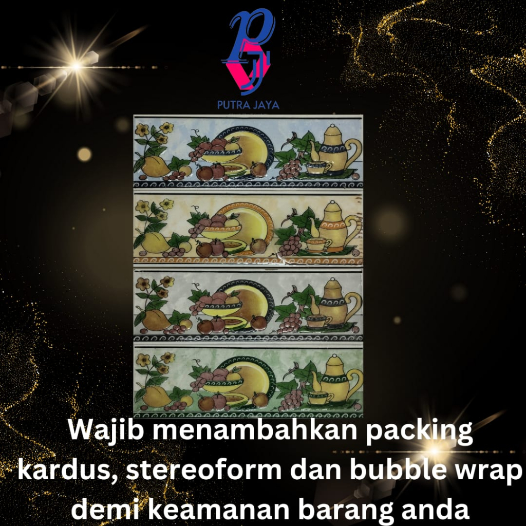 Lis Keramik Dinding Dapur Ukuran 8X25