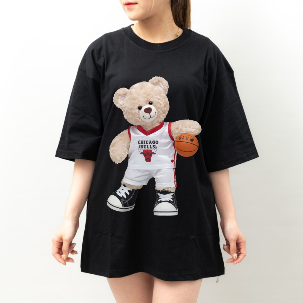 T-Shirt Unisex Oversize  BEAR CHICHAGO