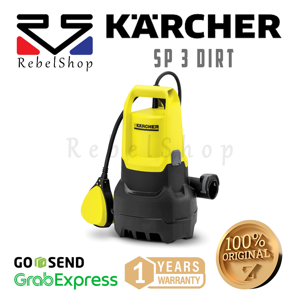 Karcher SP3 / SP 3 Dirt Pompa Celup Drainage Submersible Pump