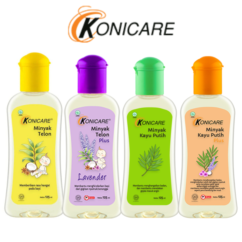 Konicare Minyak Telon plus Lavender  & Kayu Putih Plus125 ml