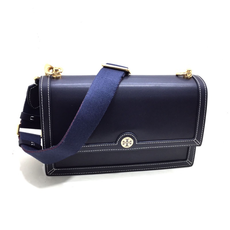 TB T Monogram Leather Small Bag