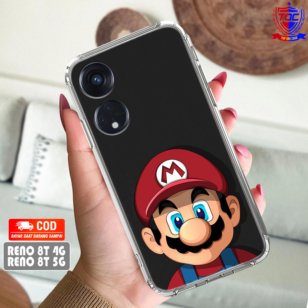 Case OPPO RENO 8T 4G RENO 8T 5G 2023 - Casing OPPO RENO 8T Terbaru Top One Case [ MOTIF 03 ] Casing 