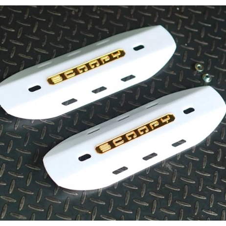 TAMENG KNALPOT SCOOPY PENUTUP KNALPOT SCOOPY BAHAN AKRILIK TAMENG KNALPOT |  COVER KNALPOT SCOOPY PE