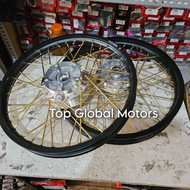 Velg Velek Vixion New Vixion NVL Sepasang Rossi Original / Velg Vixion New NvL Paketan Rossi