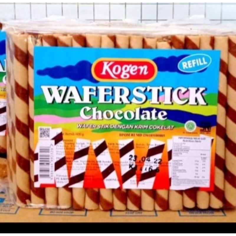 

waferstick coklat kogen