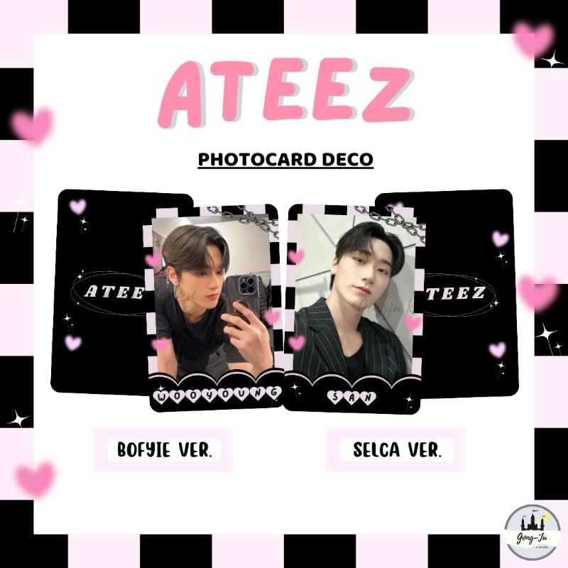 GONGJU K-STORE | [ COD ] ATEEZ PHOTOCARD DECO 2