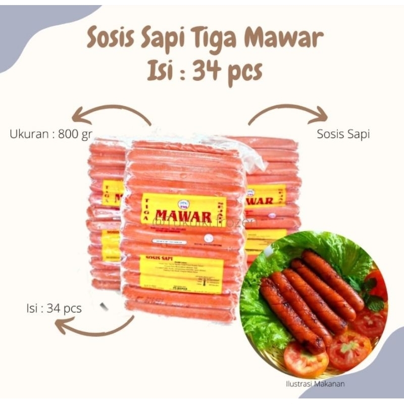 

sosis sapi tiga mawar