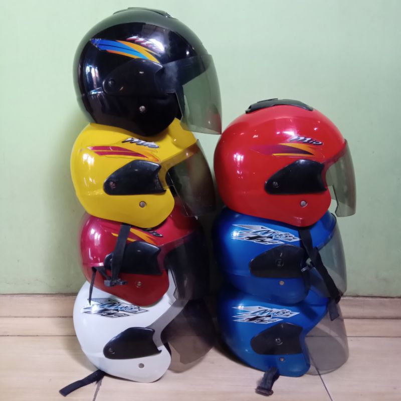 helm yamaha mio jadul sporty-smile original second