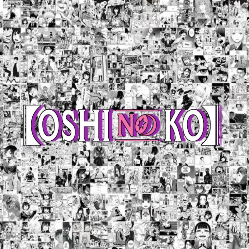 poster manga oshi no ko, poster oshi no ko, manga wall oshi no ko