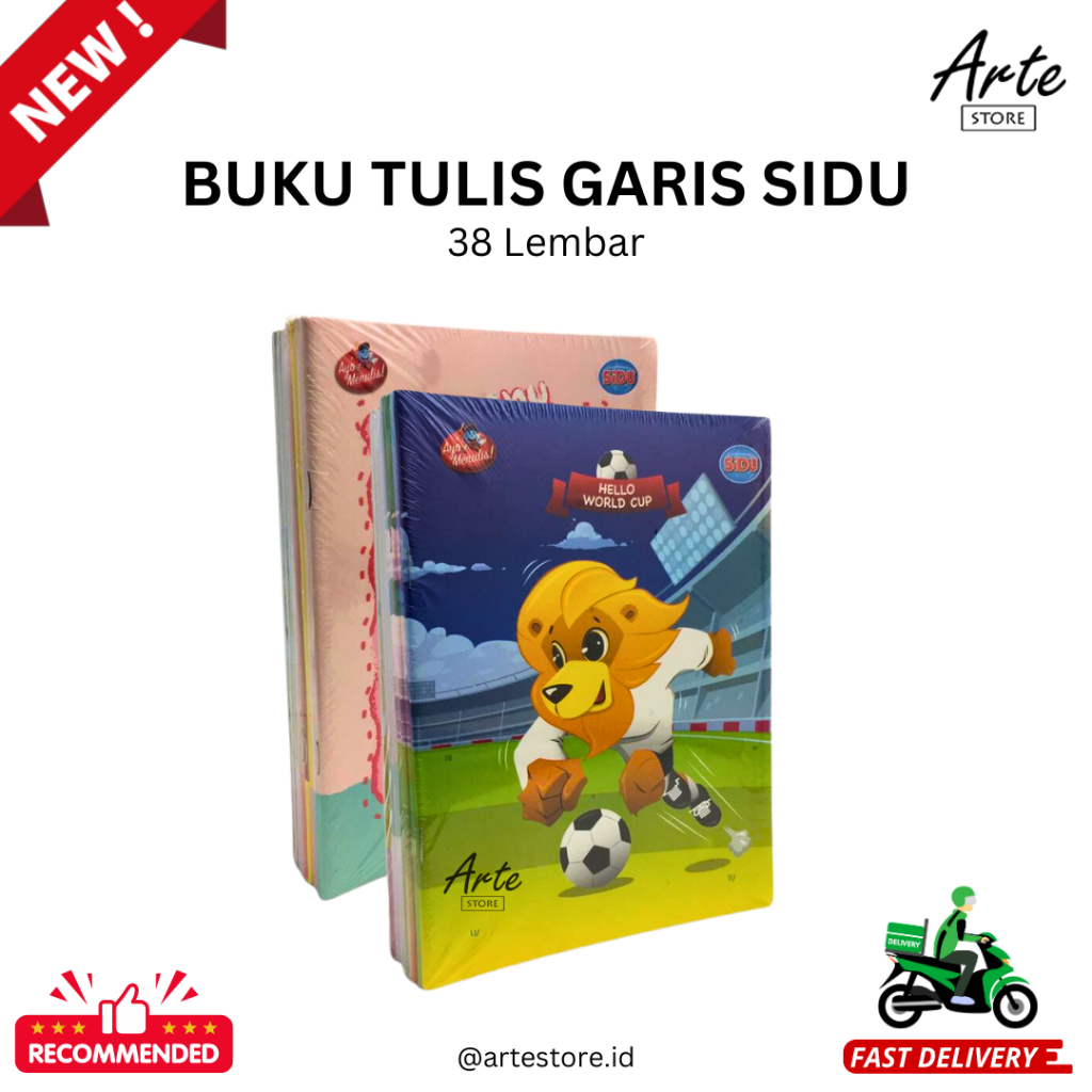 

Buku Tulis Sidu 38 Lembar
