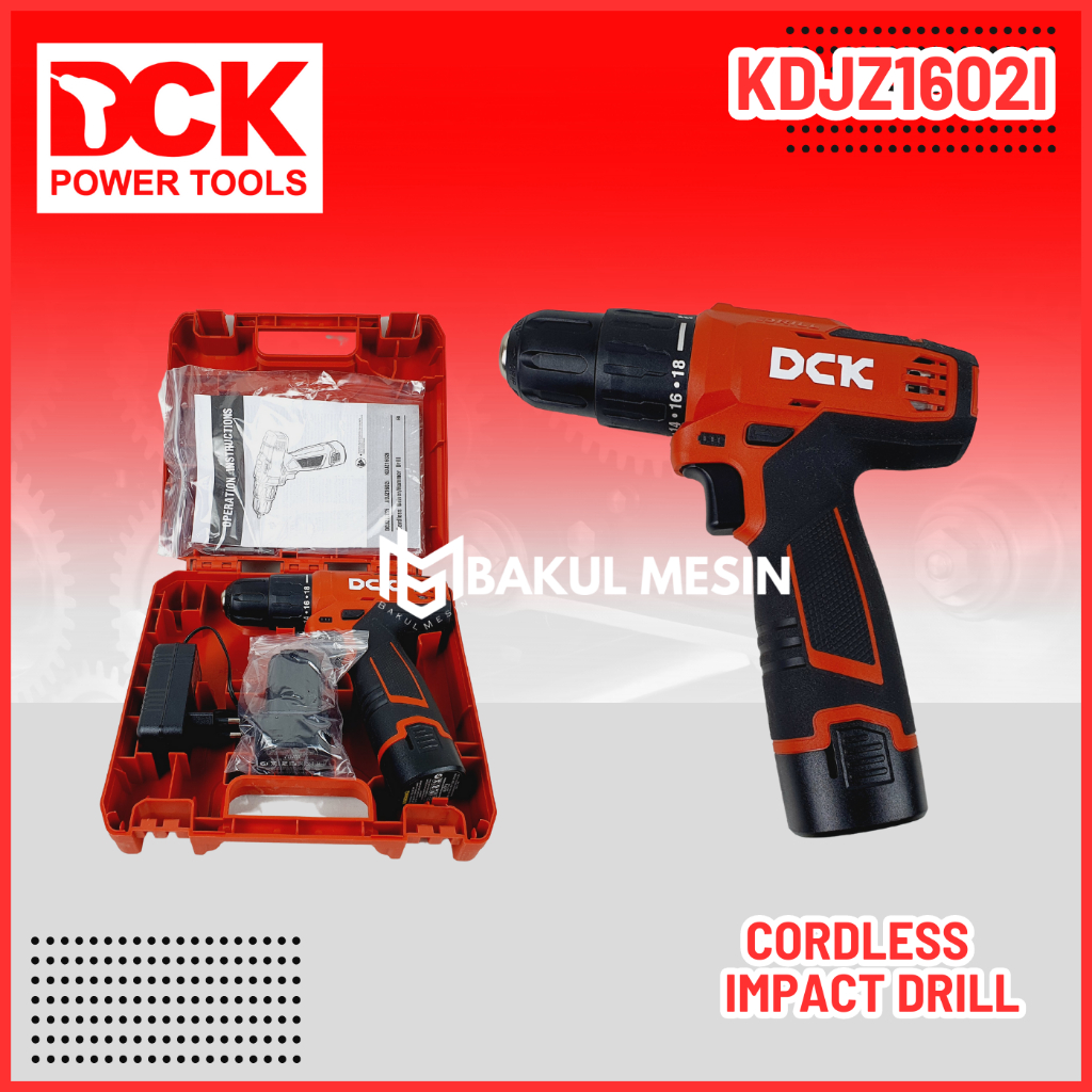 DCK KDJZ1602I Mesin Bor Baterai KDJZ 1602