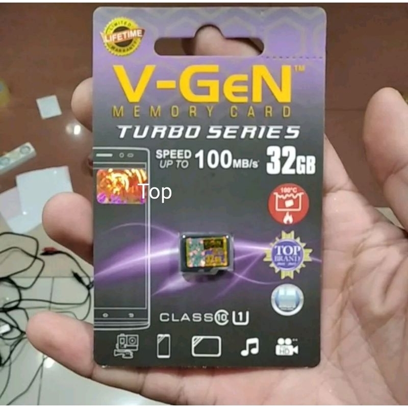V gen Micro SD 32GB Kartu Memori /SMicrosd SD Class 10 Card