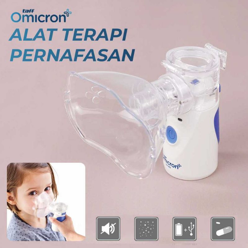 Alat Terapi Pernafasan Asma Nebulizer Inhaler Atomizer