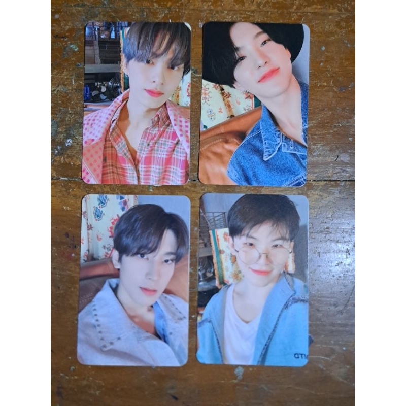 PC JUN HOSHI WONWOO WOOZI GOING MAGAZINE WHITE VER