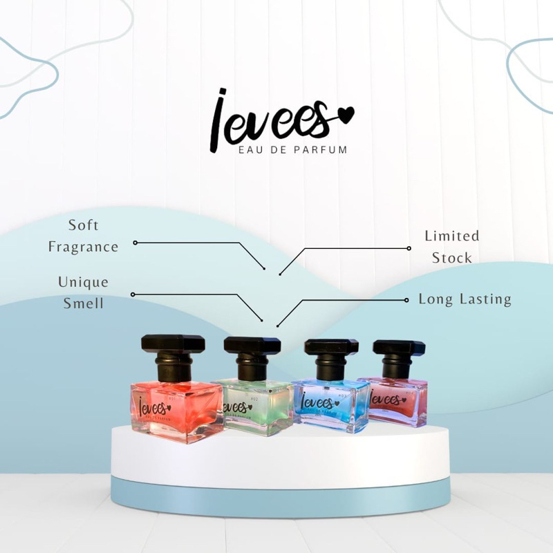 Ievees Eau de Parfum (Shimmer Rose Gold)