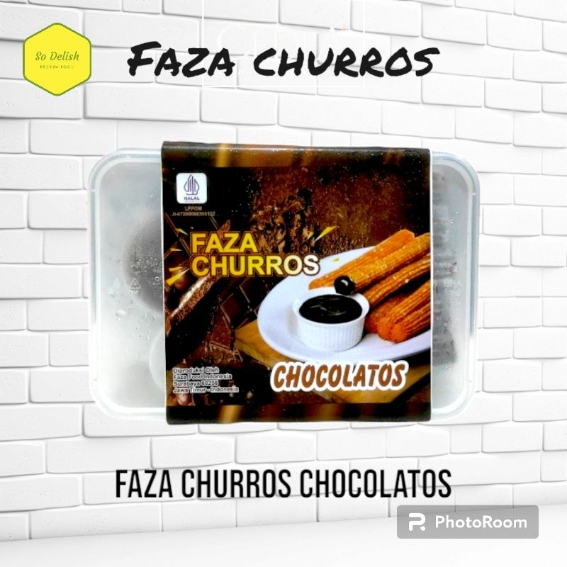 

faza churros chocolatos 15 pcs