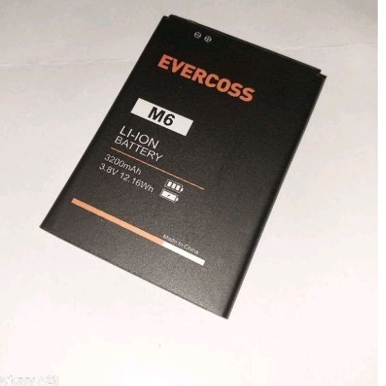 Baterai Batre Evercoss M6 Original Battery