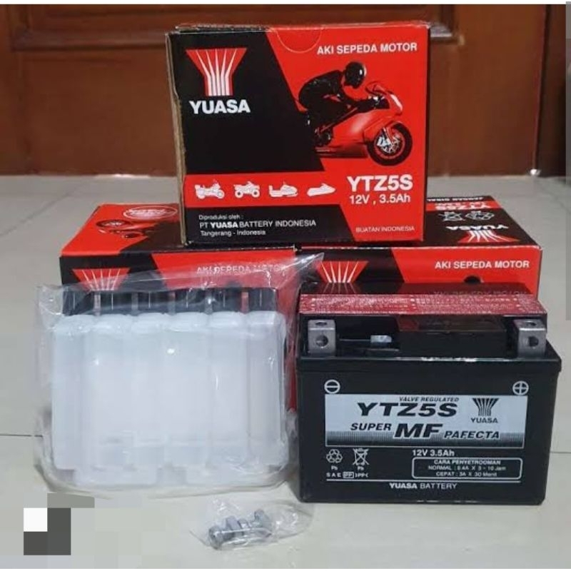 Aki Yuasa YTZ5S Beat, Scoopy, Spacy, Vario 110, Mio soul, M3, mio J, Spin, Shogun SP GTZ5 verza mega