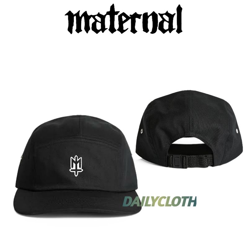 TOPI 5 PANEL/TOPI SIX PANEL PREMIUM PRIA WANITA MATERNAL LOGO