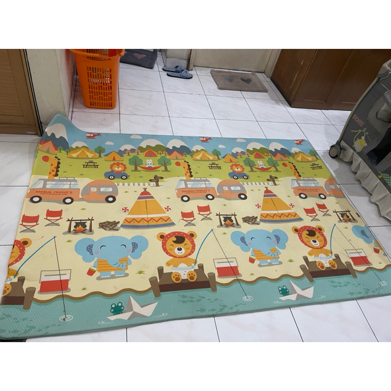 prelove karpet parklon carpet parklon pvc tebal size Xl