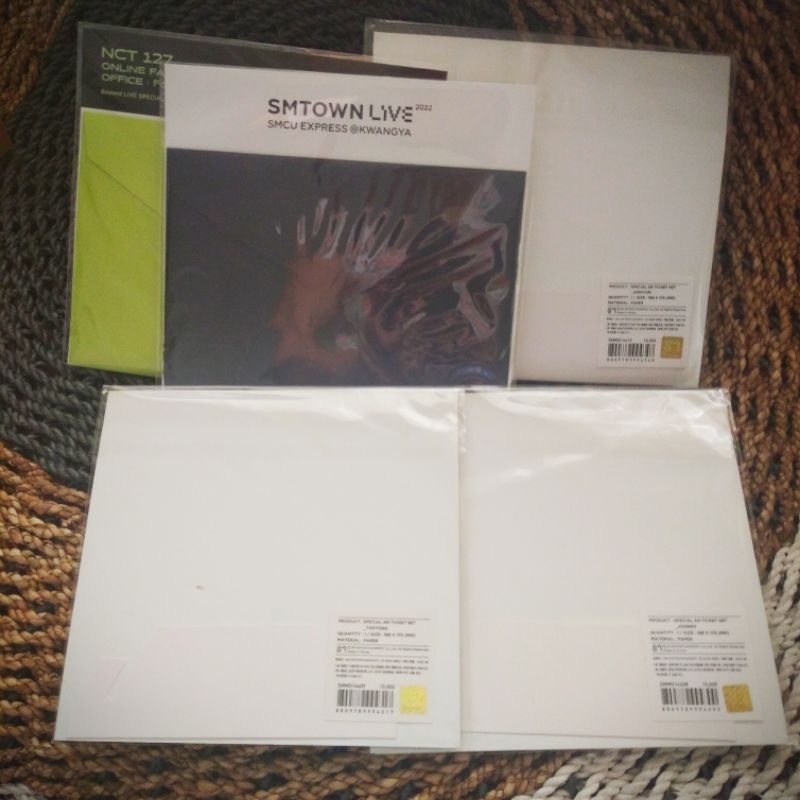 [CLEARANCE SALE] wts want to sell md merchandise sealed ar ticket beyond nct 127 fanmeet anniversary