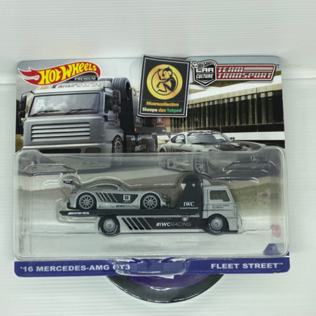 Hotwheels Team Transport 16 Mercedes AMG GT3