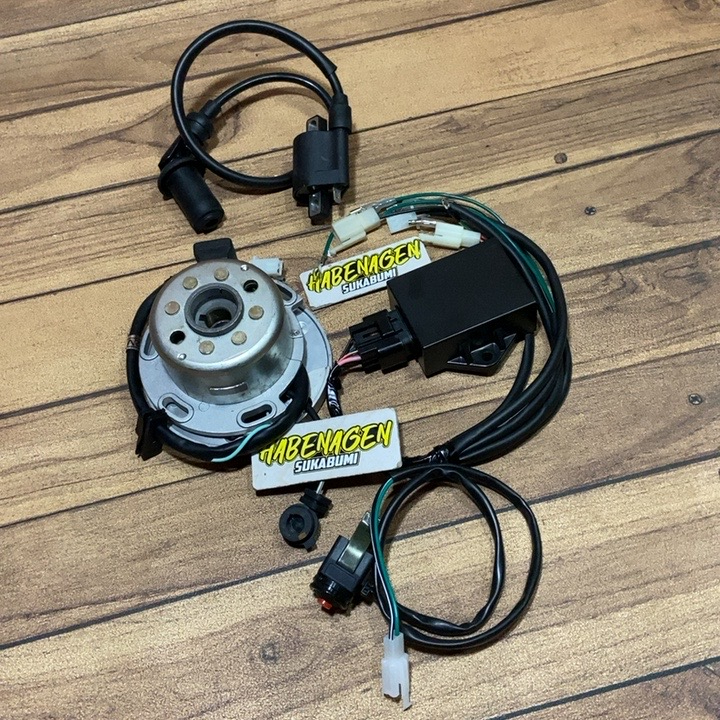 Pengapian Magnet magnit mahnet mahnit yamaha YZ 125 assy full set PNP rx king rx s rx 100