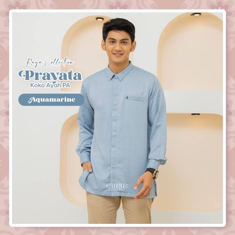 {Silmee} Prayata Koko Dewasa Lengan Panjang. Sarimbit Prayata Pastika