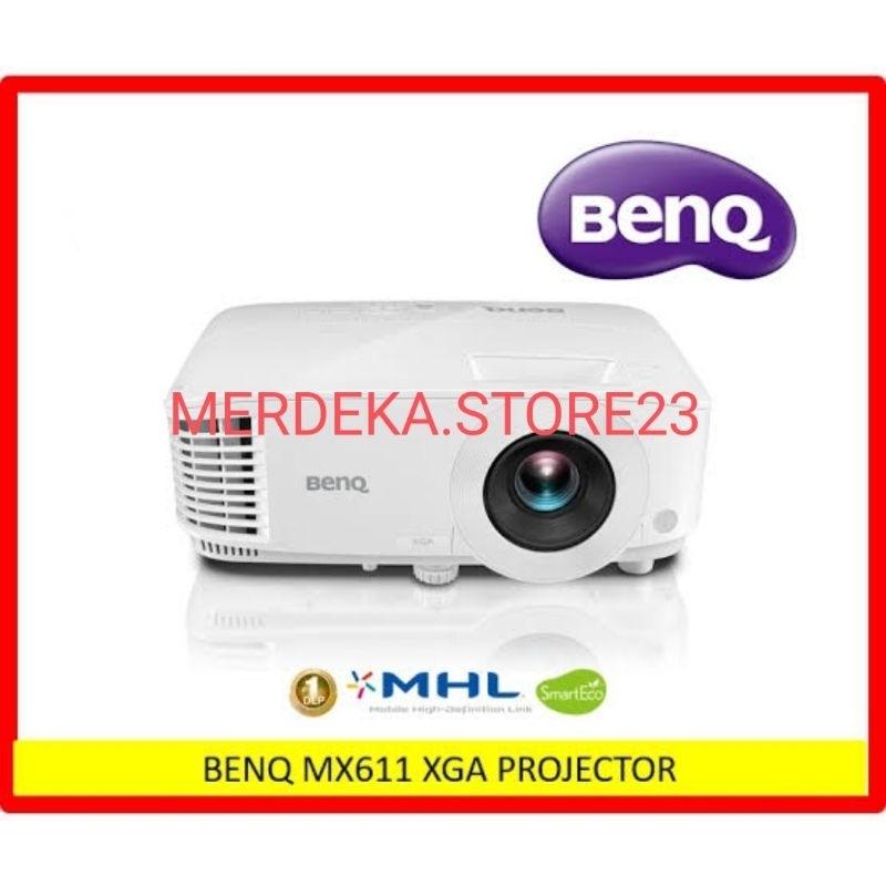 BENQ MX611 BENQ MX-611 LCD PROJECTOR BENQ MX 611 XGA 4000 ANSI LUMENS DLP PROYEKTOR DUAL HDMI