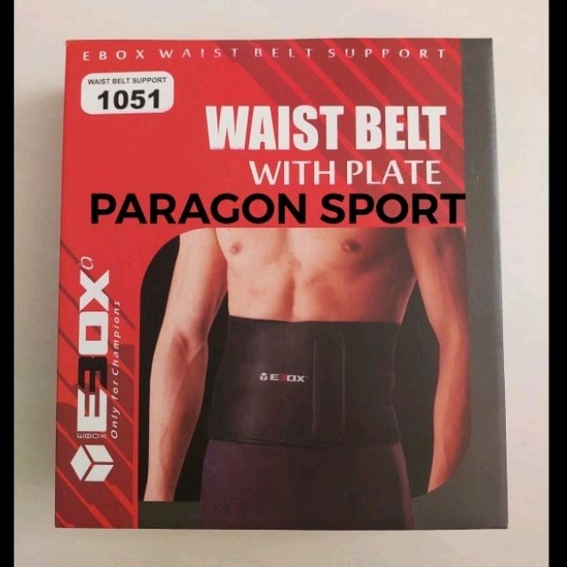 Waist belt EBOX 1051 WITH PLATE / deker perut / korset