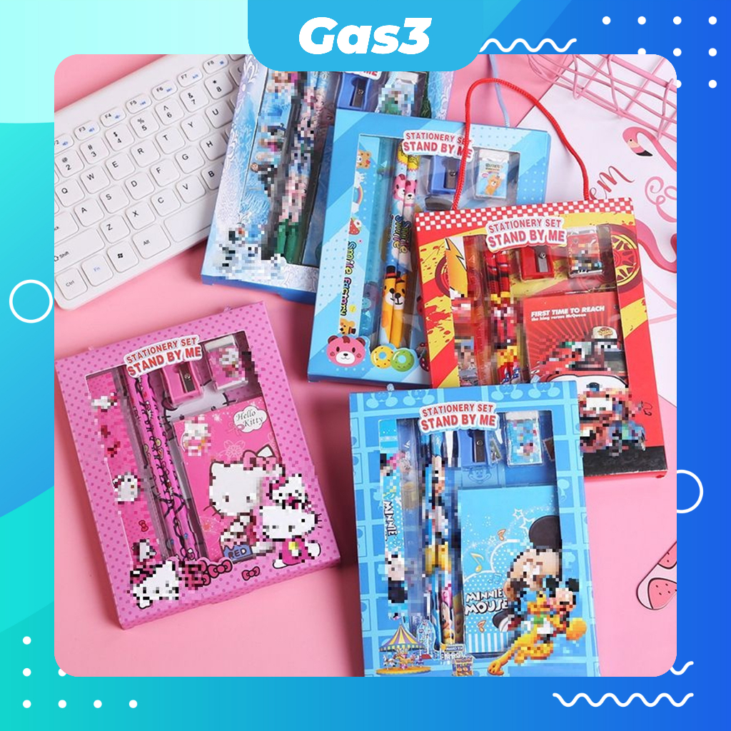 

Alat Tulis Set 6IN1 Stationery Set Lucu Karakter Set Perlengkapan Alat Tulis Sekolah Anak-Anak TK STY04