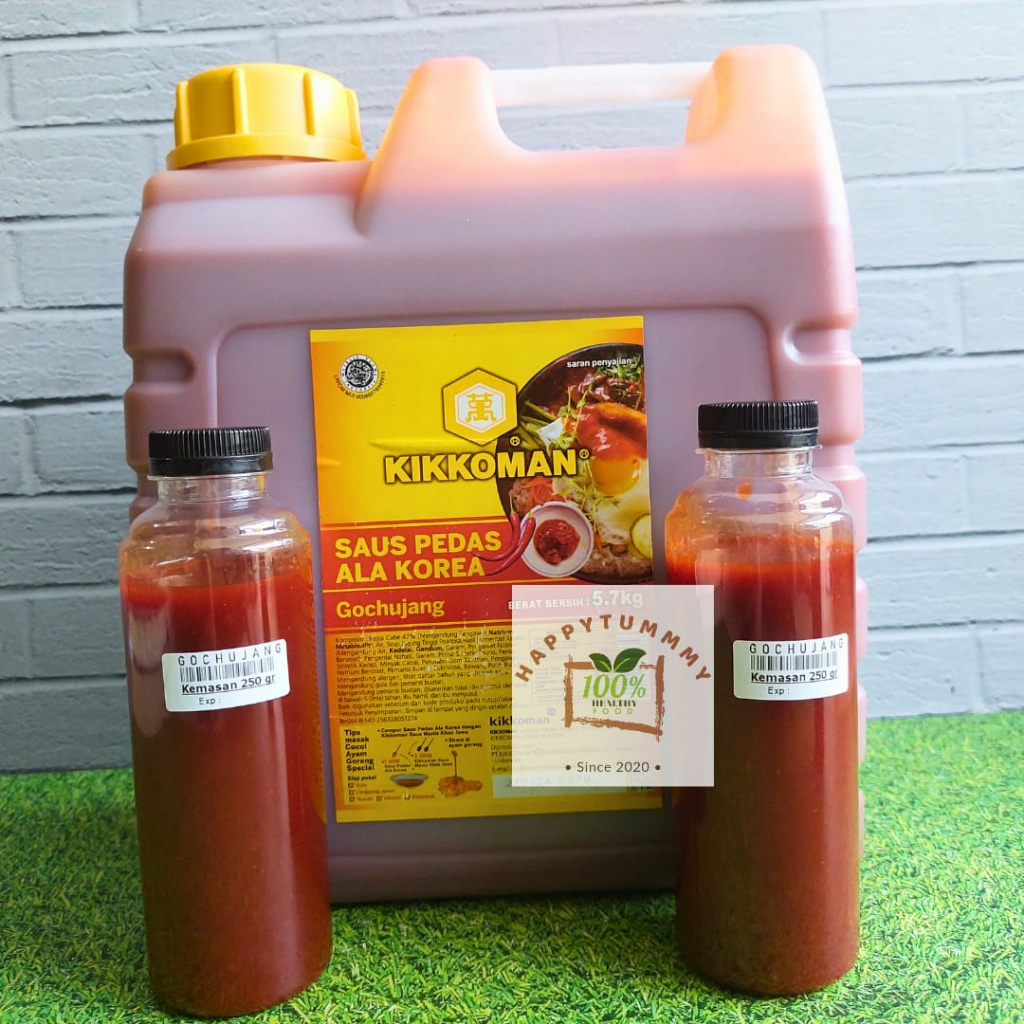 

KTr190 HPT - Gochujang Halal Kikkoman 250 GR Saus Pasta Cabai Pedas Korea Korean Chili Paste Topokki