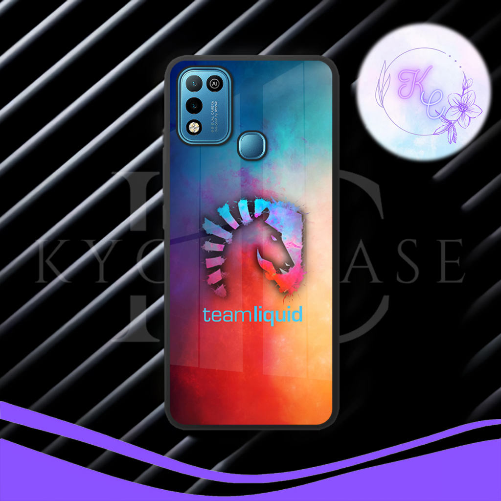 |GG18| KYON CASE INFINIX SMART 5 6 RAM 3GB INFINIX HOT 10LITE 10PLAY 11PLAY GLOSSY KILAU EFEK KACA |