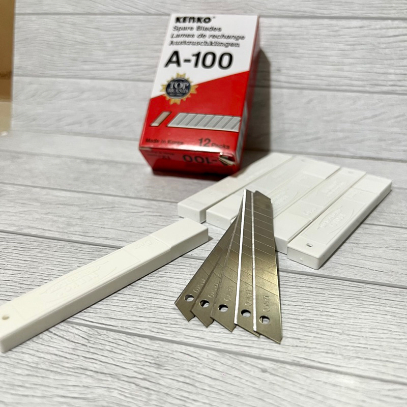 

CTShopID REFFIL / ISI CUTTER KENKO KECIL A-100 (Per-1 TUBE ISI 5 PCS)
