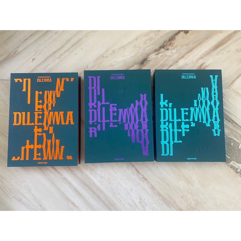 ENHYPEN DILEMMA ALBUM FULL SET TANPA PC