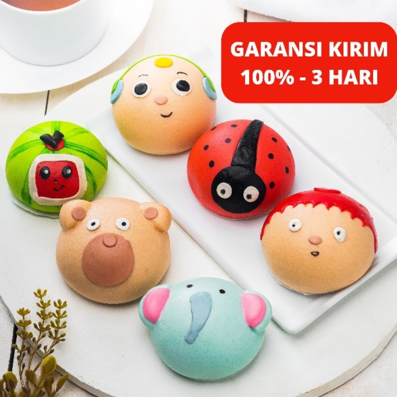 

Bakpao Karakter isi coklat