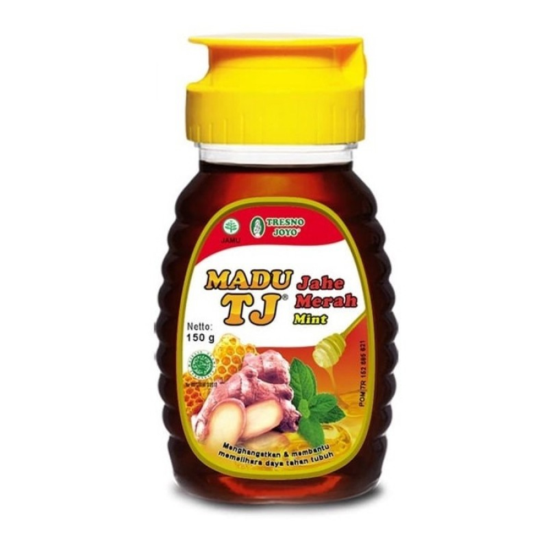 

Tresnojoyo Madu TJ Jahe Merah Mint 150 g 1 Botol / Madu Alami