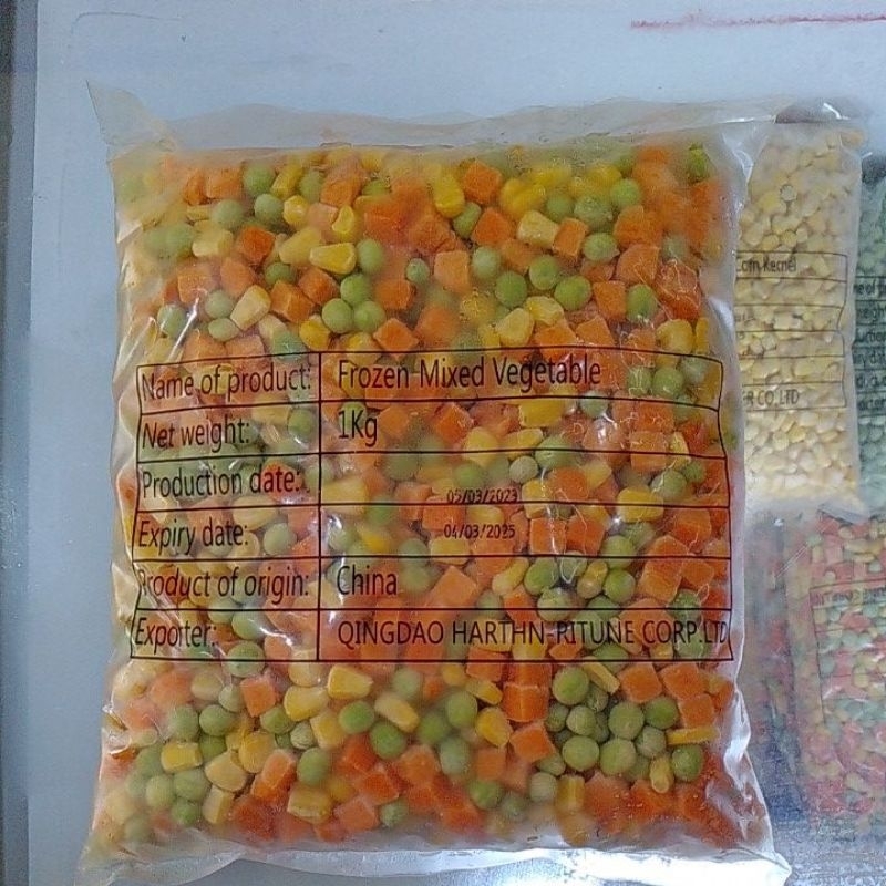 

Frozen Mixed Vegetable 1000G