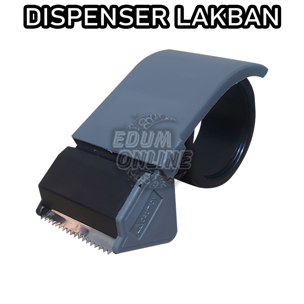 Dispenser Lakban Besar Isolasi Tempat Tape Cutter Alat Pemotong Lakban