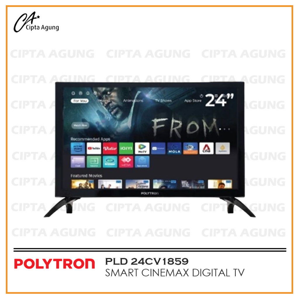 POLYTRON LED 24 INCH SMART DIGITAL TV - PLD 24CV1869 [BDG]