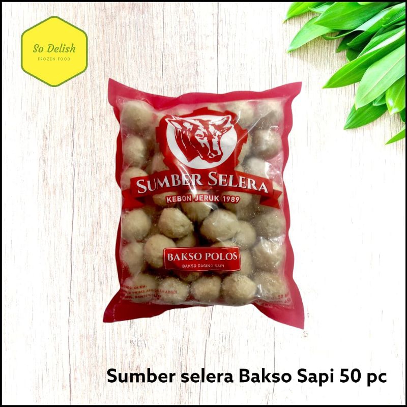 

BAKSO SUMBER SELERA POLOS 50 PC 640G